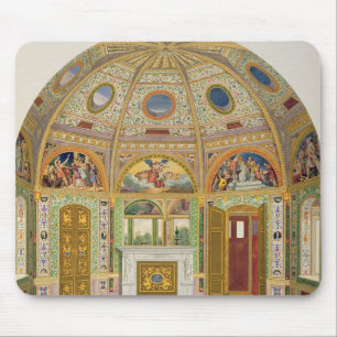 Fresco decoration in the Summer House of Buckingha Mouse Pad