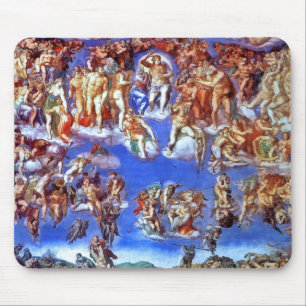 Fresco Of The Last Judgement Mousepad