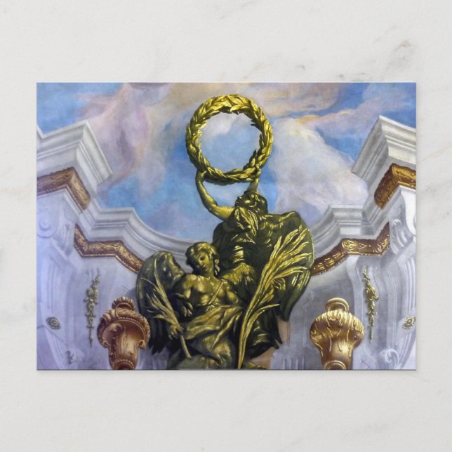 fresco wreath postcard (Front)