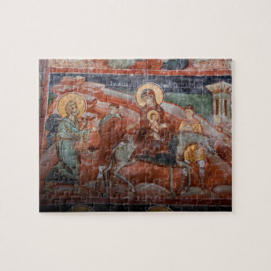 Frescoes from the 14th Century Serbian Church, Jigsaw Puzzle