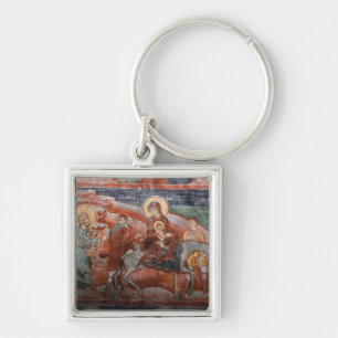 Frescoes from the 14th Century Serbian Church, Key Ring