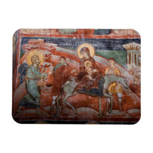 Frescoes from the 14th Century Serbian Church, Magnet