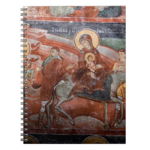 Frescoes from the 14th Century Serbian Church, Notebook