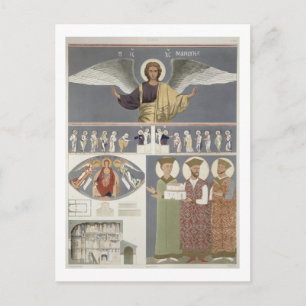 Frescoes from the Orthodox Church of Nekrssi near Postcard