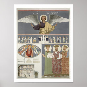 Frescoes from the Orthodox Church of Nekrssi near Poster