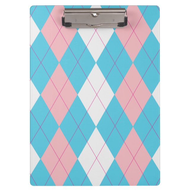 Fresh Argyle Clipboard (Front)