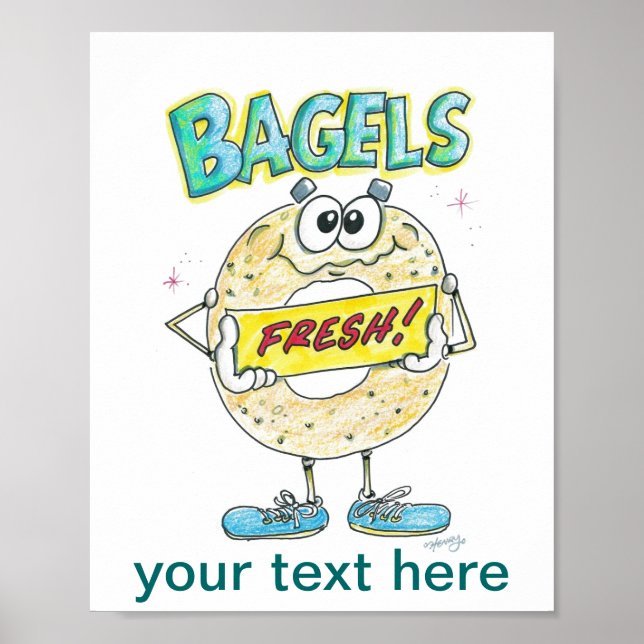 Fresh Bagel Sign (Front)