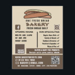 Fresh Baguettes, Bakers, Bakery Store Advert Flyer<br><div class="desc">Fresh Baguettes,  Bakers,  Bakery Store Advertising Flyers By The Business Card Store.</div>