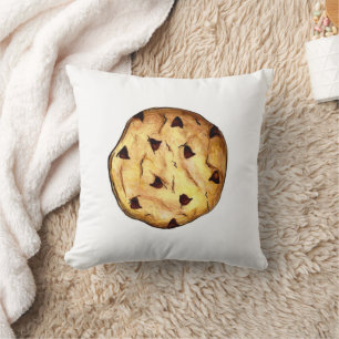 Fresh Baked Chocolate Chip Cookie Dessert Baking Cushion