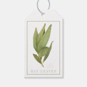 Fresh Bay Leaves Gift Tags