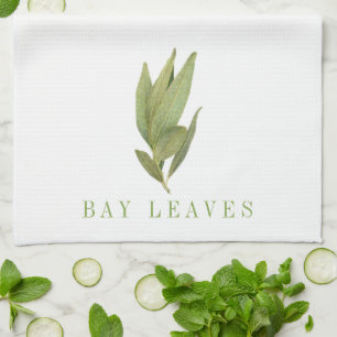 FRESH BAY LEAVES Kitchen Towel