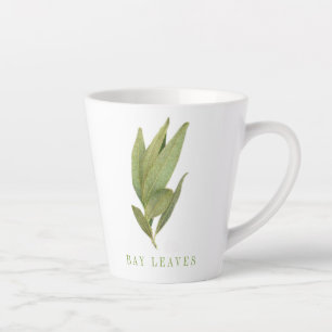 FRESH BAY LEAVES Latte Mug