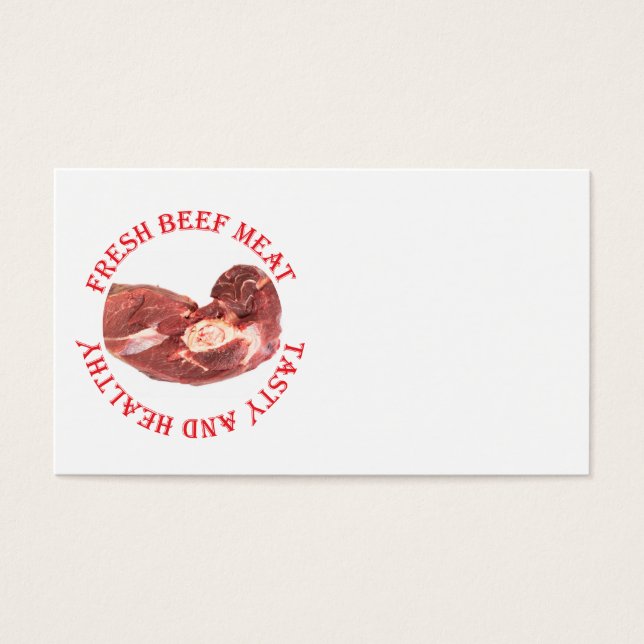 Fresh beef meat (Front)