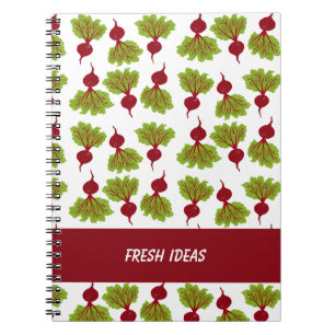 Fresh Beet Collection Notebook