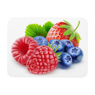 Fresh berries magnet