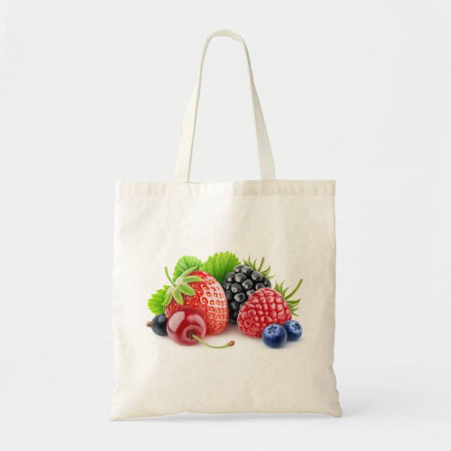Fresh berries tote bag (Front)