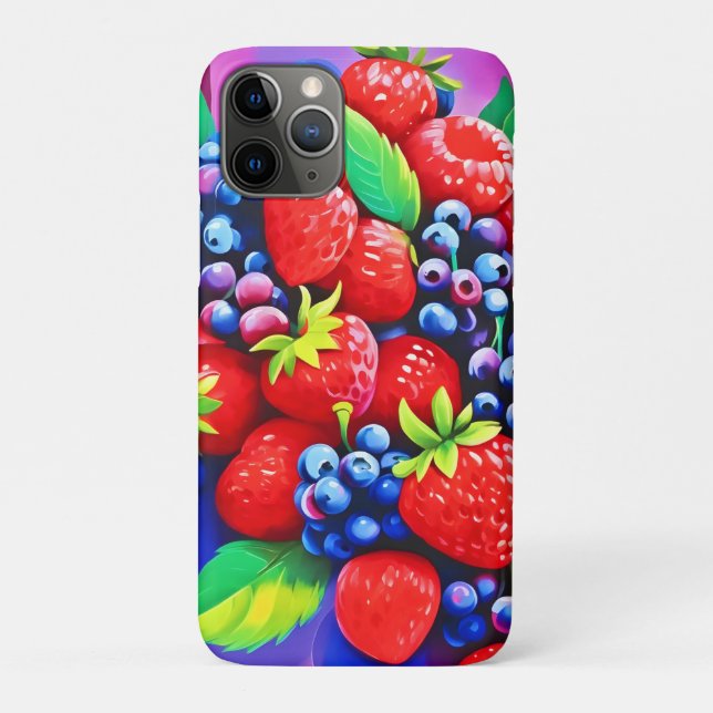 Fresh Berry Bounty Case-Mate iPhone Case (Back)