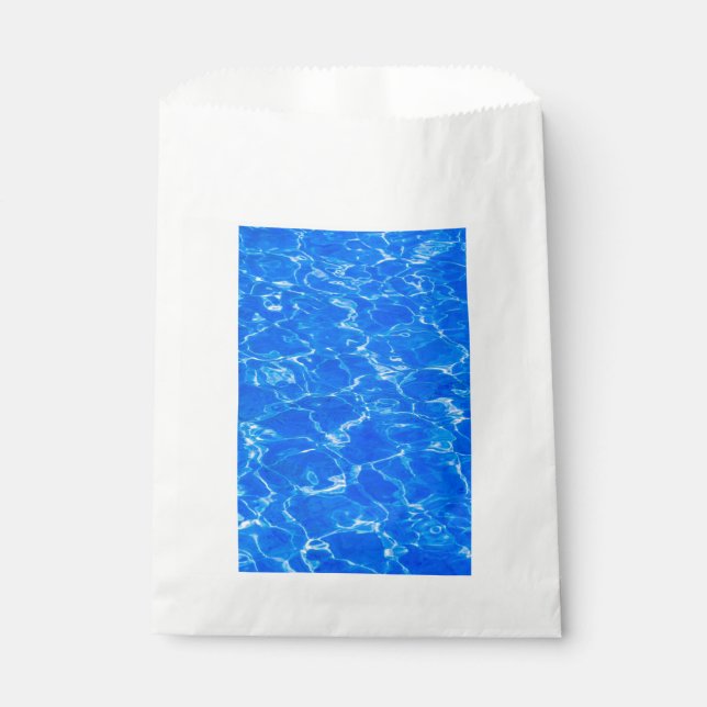Fresh Blue Water Favour Bag (Front)