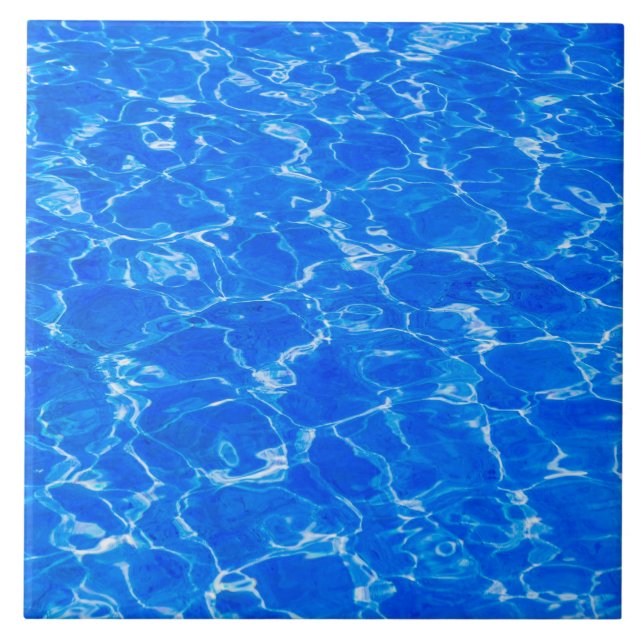 Fresh Blue Water Tile (Front)