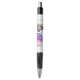 Fresh Blueberry Drink Pen - Custom Text