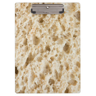 Fresh bread pattern clipboard