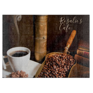 Fresh Brewed Coffee Cutting Board