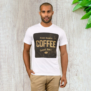 Fresh Brewed Coffee Mens T-Shirt