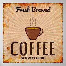 Fresh brewed Coffee