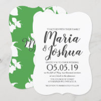 Fresh Bright Green Lemon Silo Pattern Wedding