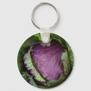 Fresh Cabbage Key Ring