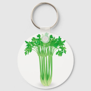 Fresh Celery Keychain