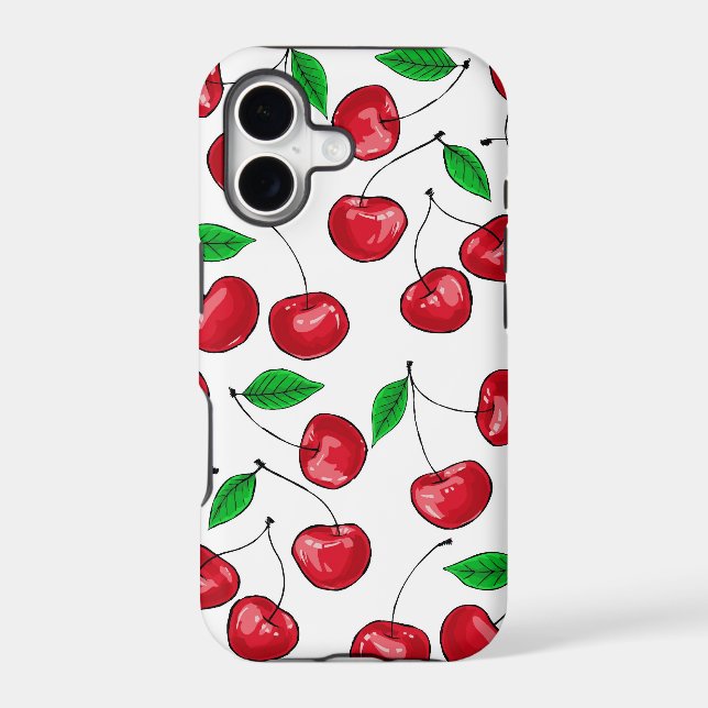 Fresh cherries pattern (Back)