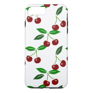Fresh Cherry Seamless Pattern iPhone case