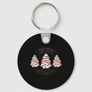 Fresh Christmas Tree Frosting Frosted Cake Debbie Key Ring