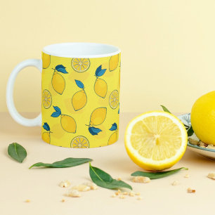 Fresh Citrus Lemon Coffee Mug