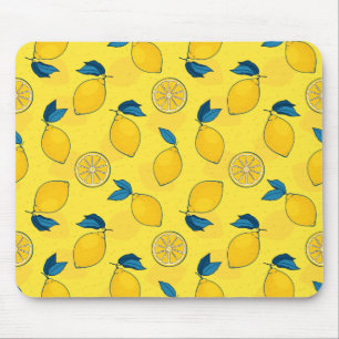 Fresh Citrus Lemon Mouse Pad