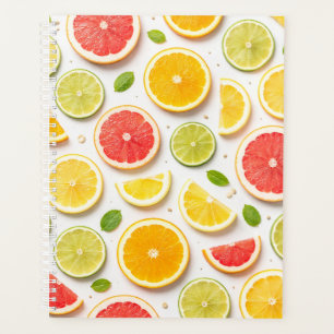 Fresh Citrus Slice Planner
