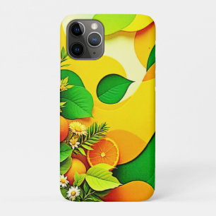 Fresh Citrus Summer Vibes Art iPhone 11 Pro Case