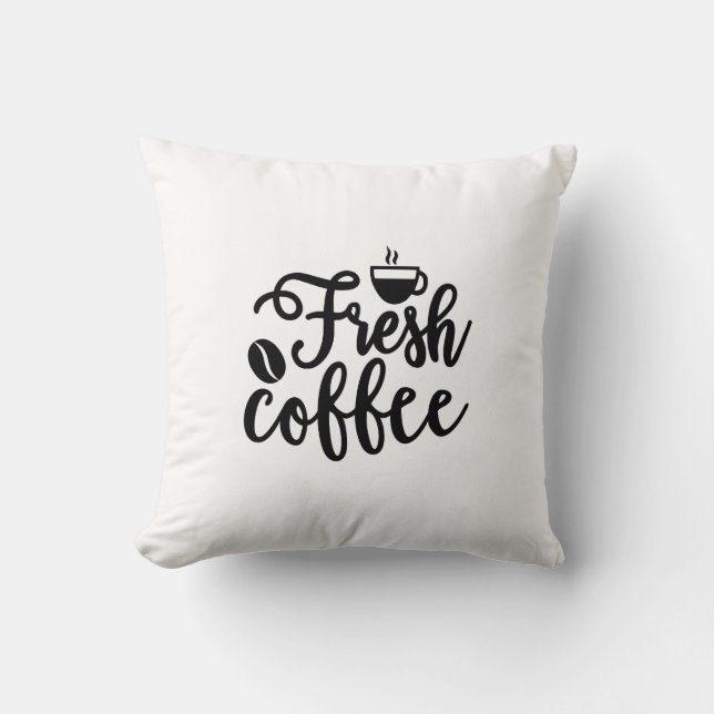 Fresh coffee cushion (Front)