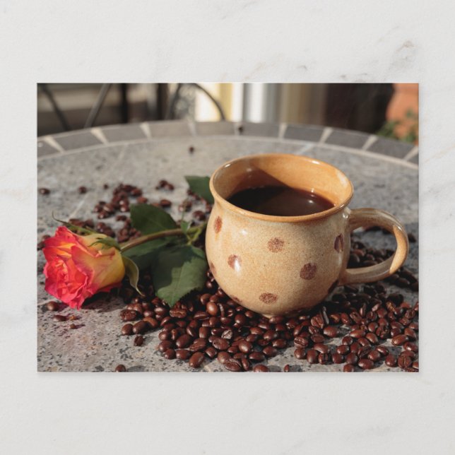 Fresh Coffee Postcard (Front)