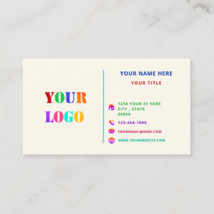 Fresh Colour Design Business Card Personalised