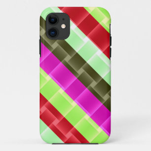 Fresh colour stripes modern design 2 iPhone 11 case
