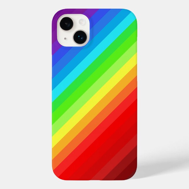 Fresh Colours Design Rainbow Case-Mate iPhone Case (Back)
