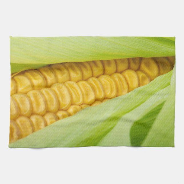 Fresh Corn kitchen towels (Horizontal)