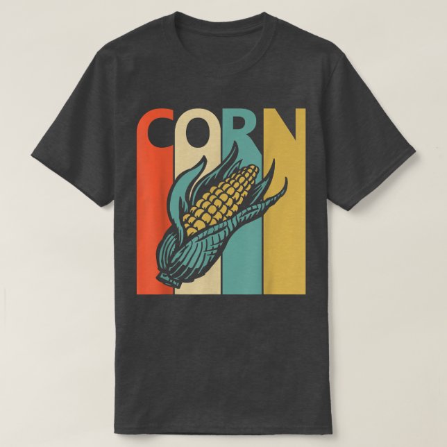 Fresh Corn Vegetable  T-Shirt (Design Front)