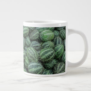 Fresh Cucamelon Green Striped Mexican Fruit Large Coffee Mug