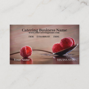 Fresh Cuisine Catering Business Cards