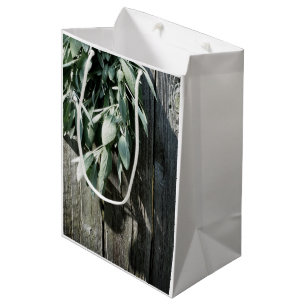 Fresh-cut Sage Barn-wood Medium Gift Bag