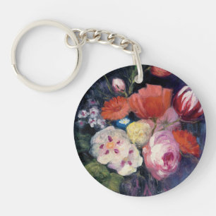Fresh Cut Spring Flower Key Ring