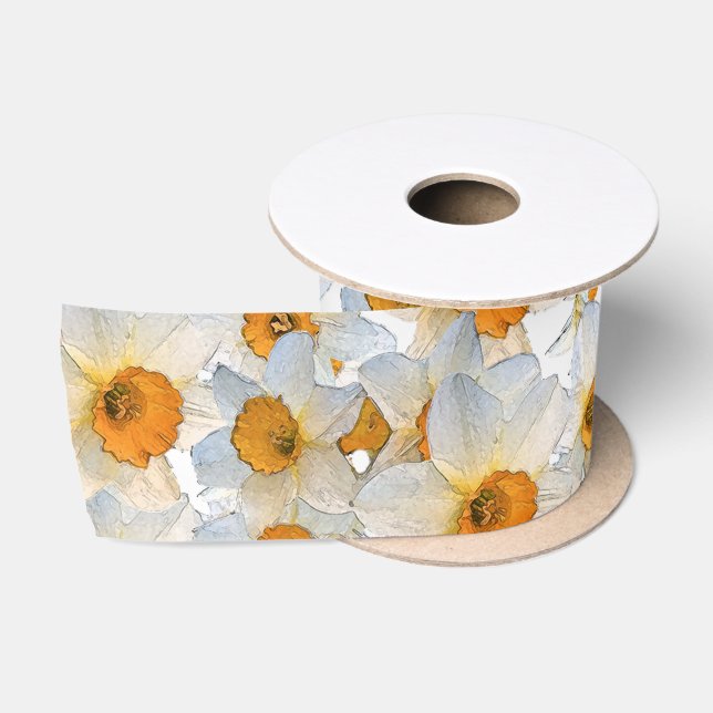 Fresh Daffodil Satin Ribbon (Spool)